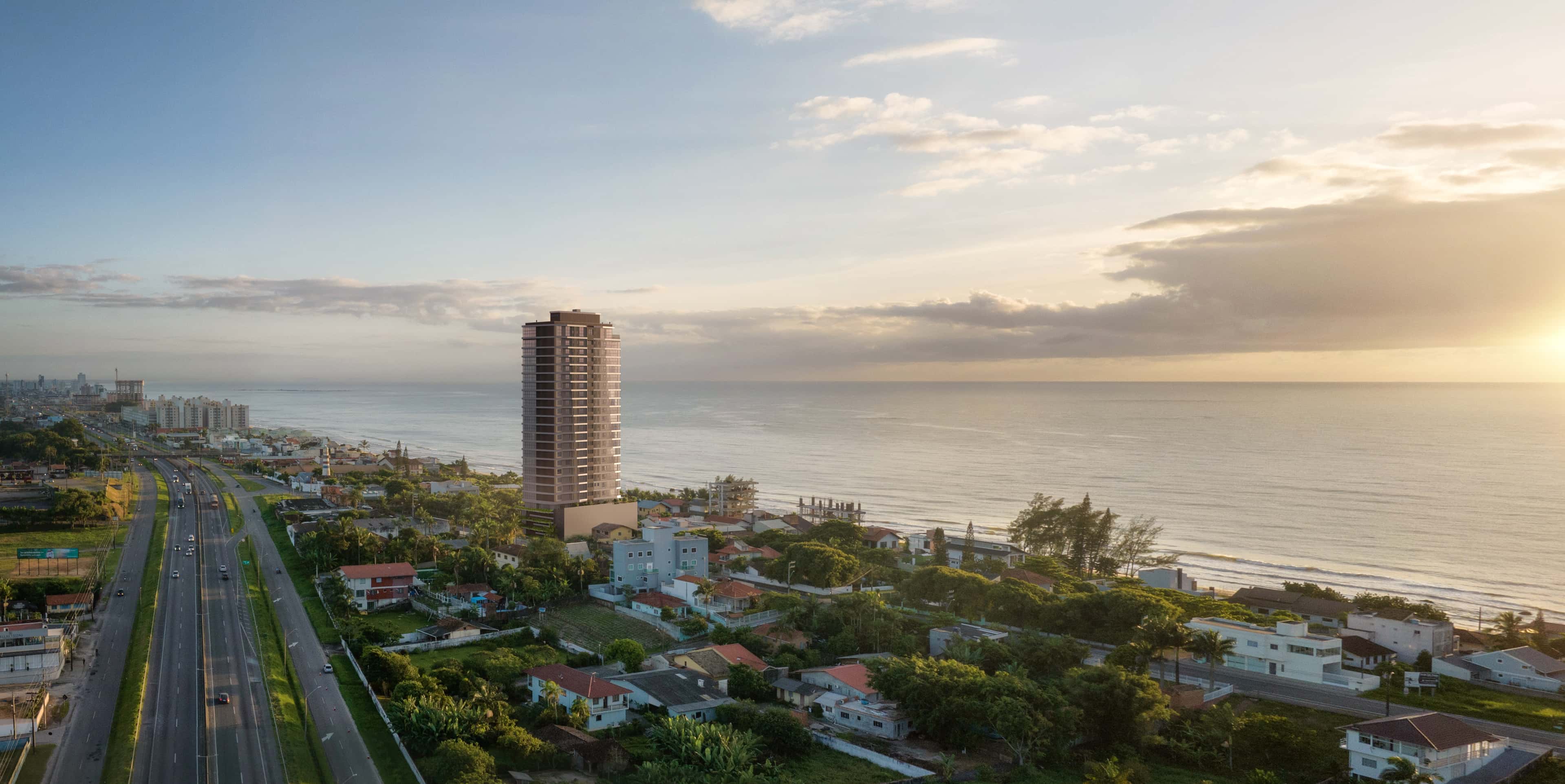 Fachada do PLAZA BEACH RESIDENCE